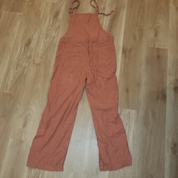 American Eagle Outfitters Terracotta Overalls - Picture 2 of 4